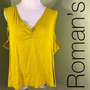 2x (22W/24W) Roman's tank top